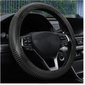 Steering Wheel Cover, Car Silicone Steering Wheel Protector, Anti-Slip Soft Odorless Wheel Covers, Universal 14-15 Inch Steering Wheel, Automotive Interior Accessories (Black)