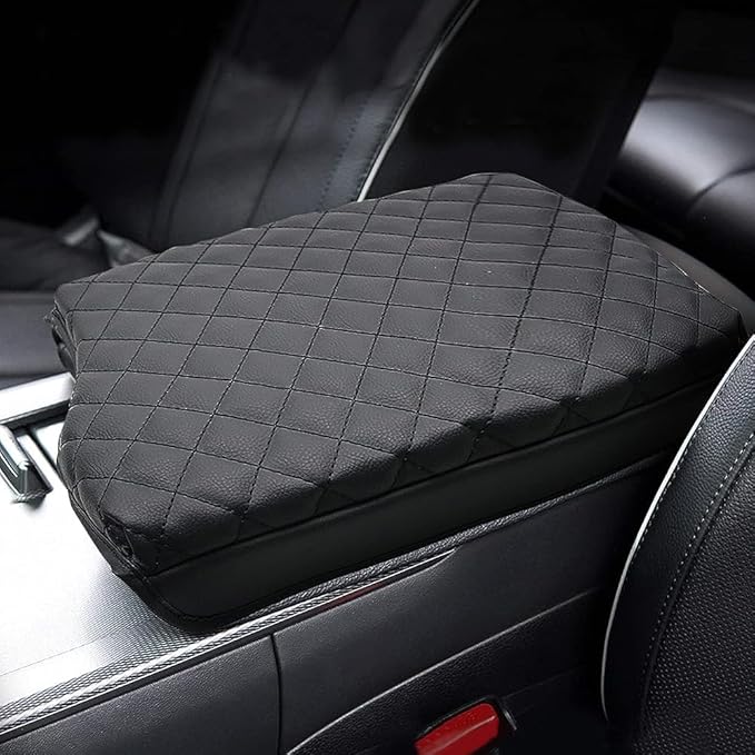 LFOTPP Armrest Cover for 2020-2025 Hyundai Palisade (SE/SEL/XRT/Limited/Calligraphy) Hyundai Palisade Accessories Center Console Cover Arm Rest Protector Middle Lid Pad Protector PU Leather,Non-Slip