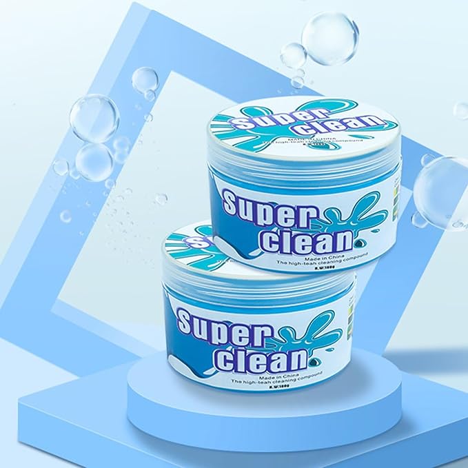 Car Cleaning Gel, Automotive Dust Car Crevice Cleaner, Slime Auto Air Vent and Interior Detail Removal, Cleaning Gel for Car Universal Gel Cleaner, Car Putty and Keyboard Cleaner (320g/11.2oz) (3PCS)