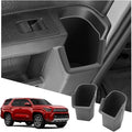 SXCY for 2025 2026 Toyota 4Runner Rear Door Cup Holder Insert 2025 2026 4Runner Accessories Silicone Cup Holder Limiter for 2026 Toyota 4Runner Console Drink Holder Adapter Non-Slip Drink Stopper