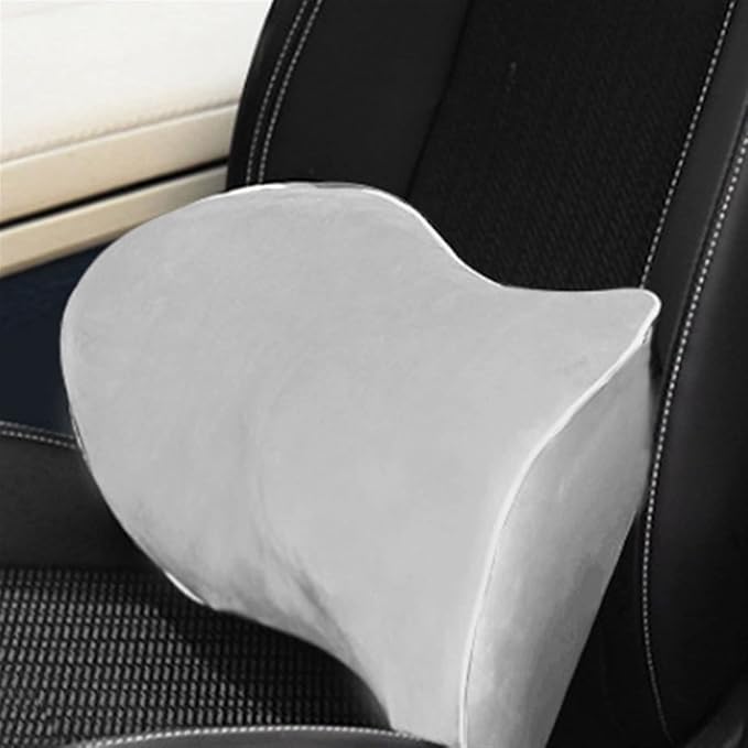 Lumbar Support Pillow for Car Seat, Mesh Office Chair Back Support Cushion, Ergonomic Back Pillows for Carseat,Office Chair,Desk,Wheelchair(Black)