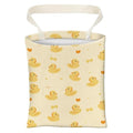 Car Trash Can, Cute Car Trash Bag, Hanging Car Organizer and Storage Bag, Trash Bin for Car Accessories, Vehicle, Travelling, Camping Cute Yellow Duck