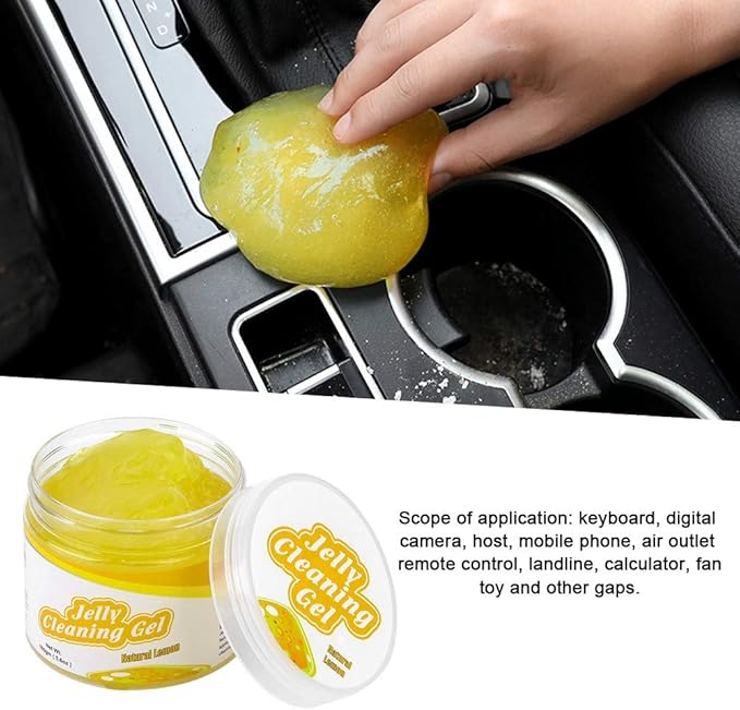 Car Cleaning Gel Car Clean Putty, 200g Universal Car Interior Cleaner Slime, Car Interior Detailing Cleaning Putty Reusable Auto Dust Removal Gel Auto Detailing Tools Accessories
