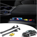 LLXGAB 【Compatible with Toyota Camry】 Seat Gap Filler，No Drop Seat Guard Compatible with Toyota Camry,Drop Seat Guards for Cars(2Pcs),Emergency Keychain Car Escape Tool(2Pcs)