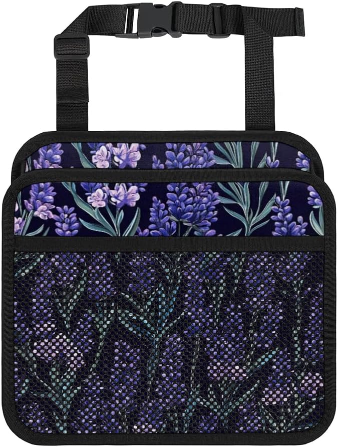 Lavenders Purple Dark Car Backseat Organizer PU Leather Automotive Back Seat Storage Bag Universal Hanging Garbage Box Travel Accessories Foldable