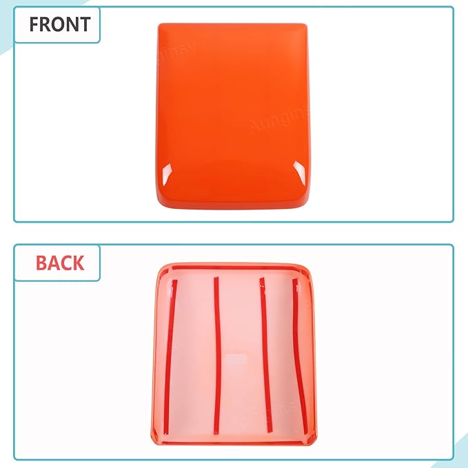 Aunginsy Car Center Console Armrest Protector Cover Compatible with Toyota Tacoma 2024-2026, ABS Central Armrest Seat Storage Box Cover Cushion Lid Protector Pad Waterproof Anti-Scratch Accessories
