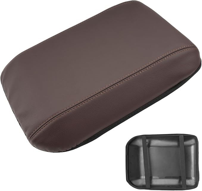 SXCY for 2024 2025 2026 Land Cruiser Armrest Cover for Toyota Land Cruiser 2025 2026 Center Console Cover 2024 2025 2026 Land Cruiser Center Console Cover for 2025 2026 Land Cruiser (Tan Line (Thin))