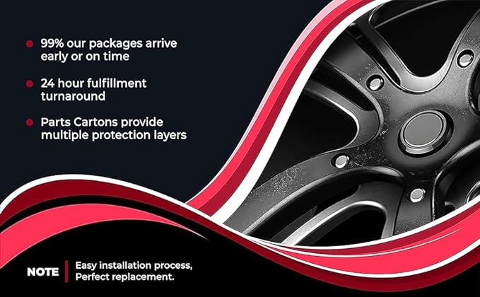 Steering Wheel Cover | 14-1/2 to 15 Inch Wheels | Black Leather | Slip-On Fit | Comfort Grip, Weather Resistant | Universal Fit