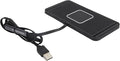 Drfeify 15W Fast Wireless Car Charger Charging Pad Nonslip Phone Charger for Safe Driving