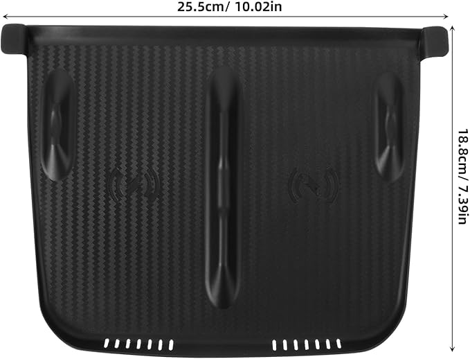 ERINGOGO Charging Pad for Model -Skid Silicone Mat for Center Console Compatible Interior Accessory for Secure Phone Charging Elegant Upgrade