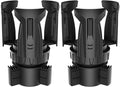 Cup Holder Expander, Automatic Car Cup Holder Expander Holds Large Water Bottles, for Yeti, Stanley, Owala Travel Tumbler & Mugs, Adjustable Arms & Extendable Base Insert Accessories (CH03T, 2PACK)