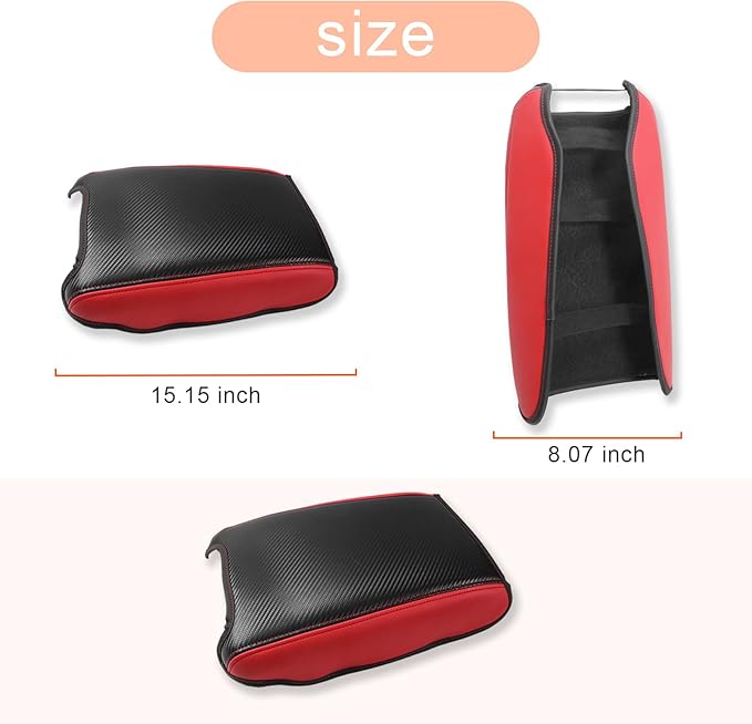 CDEFG for Nissan Pathfinder 2022-2025 2026 Center Console Cover Armrest Box Cover for Pathfinder (S, SV, SL, Rock Creek, Platinum) Accessories Console Arm Rest Protector