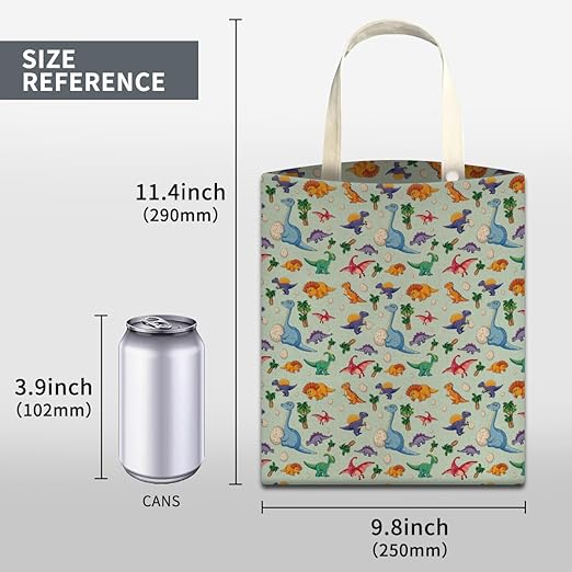 Car Trash Can, Cute Car Trash Bag, Hanging Car Organizer and Storage Bag, Trash Bin for Car Accessories, Vehicle, Travelling, Camping Cute Colorful Dinosaur