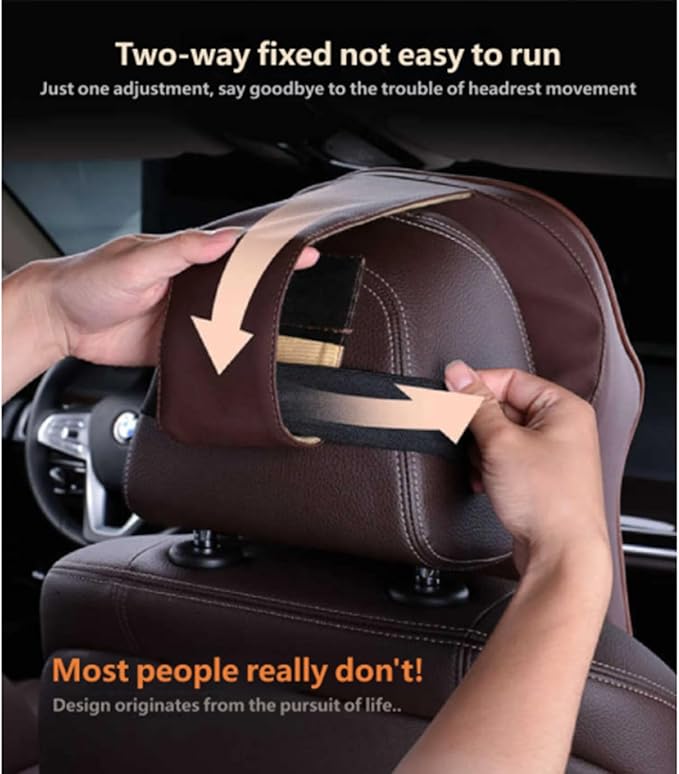 Car Headrest and Lumbar Support Pillow for Honda Civic 2012-2026 Seat Back Cushion Neck Pillow Driving Support Cushion Interior Accessories,1 Lumbar Support-Black Style