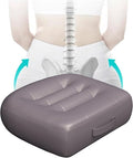 Adult Booster Seat for Car/Portable Booster Seat for Driver/Breathable Non-Slip Seat Cushions with Practical Handle for The Car, Office, Wheelchair, Broader Vision, 17.7"x15.7"x4.7"（Gray）