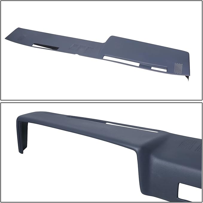 DNA MOTORING Dash Cover Overlay Compatible with 81-91 C/K/R/V Series/Jimmy, 87-91 Blazer, Dark Blue Dash Board Cover Cap, ZTL-Y-0286-BL