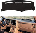 Dashboard Cover for Chevrolet Silverado 1500 2500 3500 1999-2006 Avalanche Chevy Tahoe Suburban GMC Sierra Yukon Dash Cover Mat(Premium Carpet, Black)