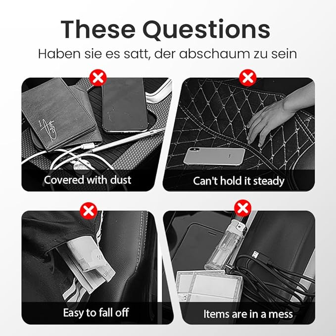 3-in-1 Car Backseat Organizer, Upgrade Seat Back Storage Box with Cup Holder & Hooks, Holds Phones Snacks Drinks Handbags for Tidy Car (Brown)