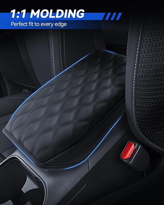 Armrest Cover for Outback & Legacy 2020-2024 2025 Accessories Center Console Middle Lid Pad Protector for Car Elbow Rest-Thickened