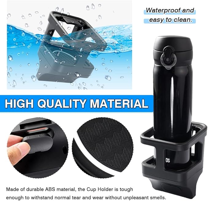 Autorder Custom Fit for Interior Accessories Suzuki Jimny 2019-2025 JB64 JB74 Water Cup Holder Mount Bracket Drinkes Support