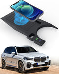 Wireless Charger for BMW X5 Accessories 2024 2023 2022 2021 2020,for BMW X6 X7 X5M X6M 2020-2024,for BMW X6 Wireless Charger Center Console Organizer for BMW X7 Accessories 2020-2024
