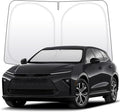 Thickened 2-Layer Front Windshield Sun Shade Compatible for Toyota Crown Signia 2025-present, Foldable Custom Fit Sunshade Blocks 99% Heat, Keeps Car Interior Cool (for Crown Signia 2025-present)