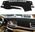 Yiz Dash Cover Mat Custom Fit for Toyota Highlander 2014-2019,Dashboard Cover Pad Carpet (Black) J26