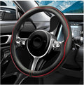 15 Inch Car Steering Wheel Cover,Breathable Leather Steering Wheel Cover Protector,Anti-Slip Universal Car 15 Inch Steerings Wheels Covers Cars Interior Accessories for Cars/SUVs