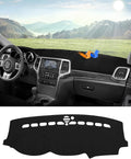 CARTIST Dashboard Cover Mat for 2011-2019 2020 2021 Jeep Grand Cherokee Accessories Dash Cover Suede Dash Mat Sunshade Glare UV Rays Protector (NOT for Jeep Cherokee & Grand Cherokee L)
