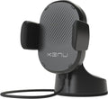 Kenu Airbase Car Phone Mount Wireless Charger - Windshield, Dashboard, Desk Phone Holder - Suction Cup and 360 Degree Pivot, Qi Fast-Charging - Use with Latest iPhones, Samsung and Androids