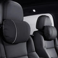 2 Pcs Car Headrest Neck Pillow for Driving,Premium Skin-Feeling Napa Leather Soft and Comfortable Headrest,Two Gears of Height Adjustment Car Seat Headrest Pillow Car Interior Accessories