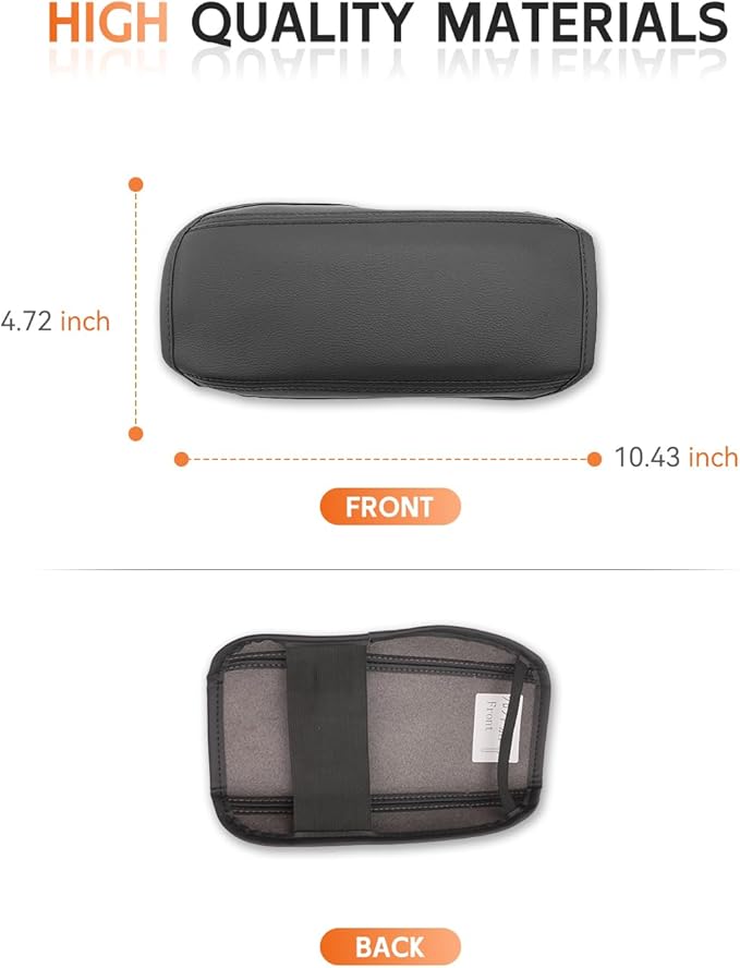 CDEFG for 2024-2025 2026 Hyundai Kona Center Console Cover Armrest Cover for Kona (SE, SEL, SEL Convenience, N Line S, N Line, Limited) Accessories Console Arm Rest Protector