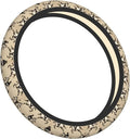Neoprene Steering Wheel Cover Brown Equestrian Horse Jumping Car Steering Wheel Cover Universal Fit for Most Cars