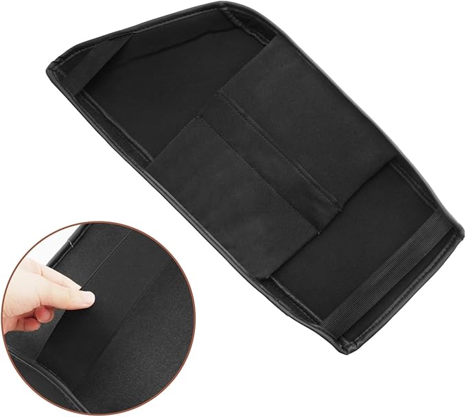 SKTU for 2024 2025 2026 Dodge Charger Center Console Cover for 2024 2025 2026 Dodge Charger Armrest Cover Dodge Charger 2024 2025 2026 Accessories 2024 2025 2026 Charger Soft Console Cushion-Durable