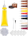 2026 Upgraded Advanced Leather Repair Gel, Multifunctional Leather Repair Kit for Car Seat Vinyl Repair Kit, Professional Leather Repair Coloured Cream Gel, Couch and Jacket Repair Kit (Yellow*)