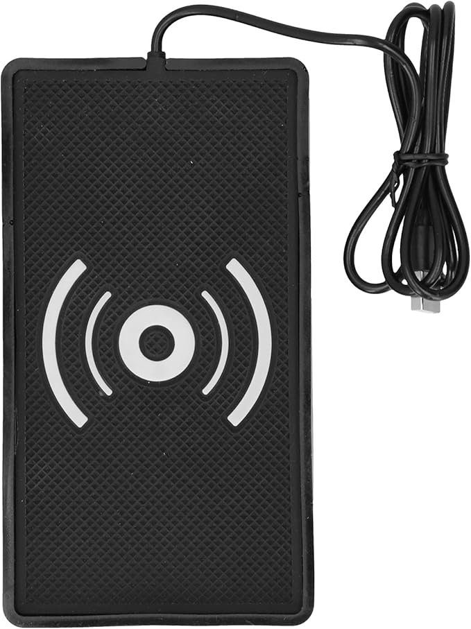, Universal 10W Car Antislip Cell Phone Fast Charging Pad Mat Holder Portable