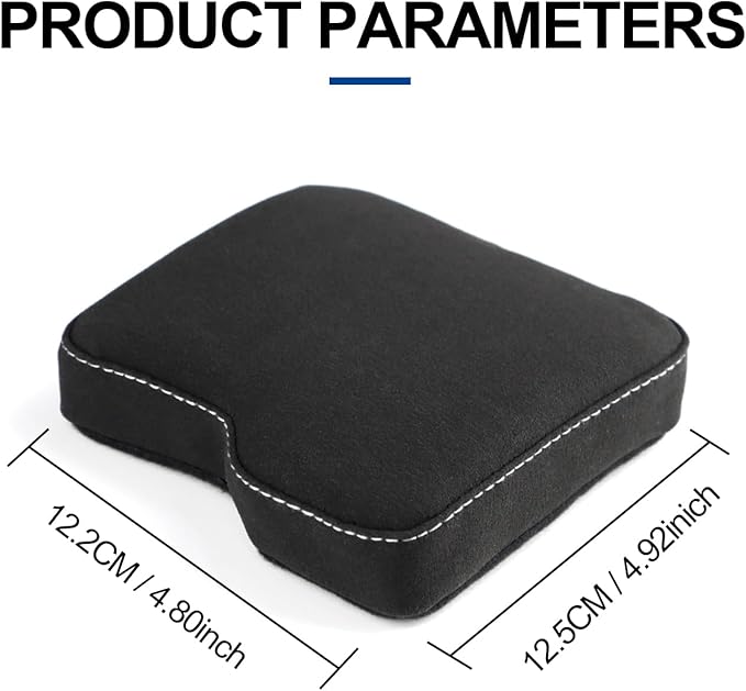 KUNGKIC for MT Toyota GR86 Subaru BRZ 2022 2023 2024 2025 Soft Armrest Pillow Auto Center Console Cushion Pad Automotive Interior Accessories 9002 Color Italian Suede