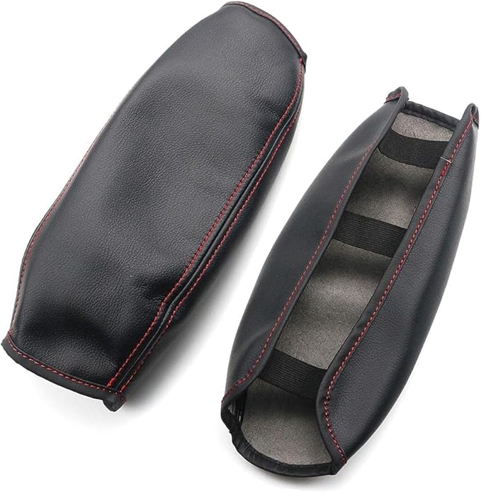 Armrest Cover for 2015-2023 Jeep Renegade BU (Latitude/Altitude/Trailhawk/Limited) Jeep Renegade BU Accessories Center Console Cover Protector Middle Protector PU Leather,Anti-Scratch,Non-SlipRed