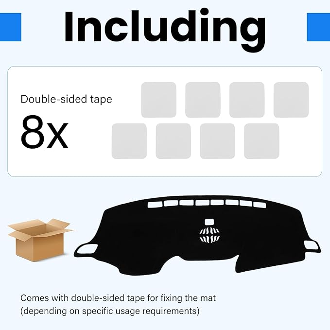 Dash Cover Compatible with Honda CRV CR-V 2017-2022 Full Set, Dashboard Cover Mat and Center Console Cover Pad, Custom Fit Sunshield Protector Interior Car Accessories