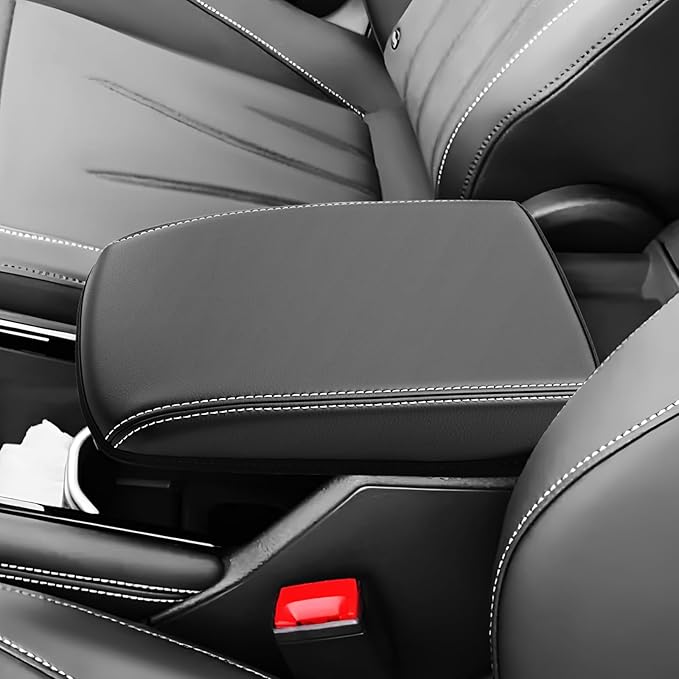 SKTU for 2025 2026 VW Tiguan Center Console Cover for 2025 2026 Volkswagen Tiguan (S/SE/SE R-Line Black/SEL R-Line) Armrest Cover VW Tiguan 2025 2026 Accessories 2025 2026 Tiguan Console Cushion