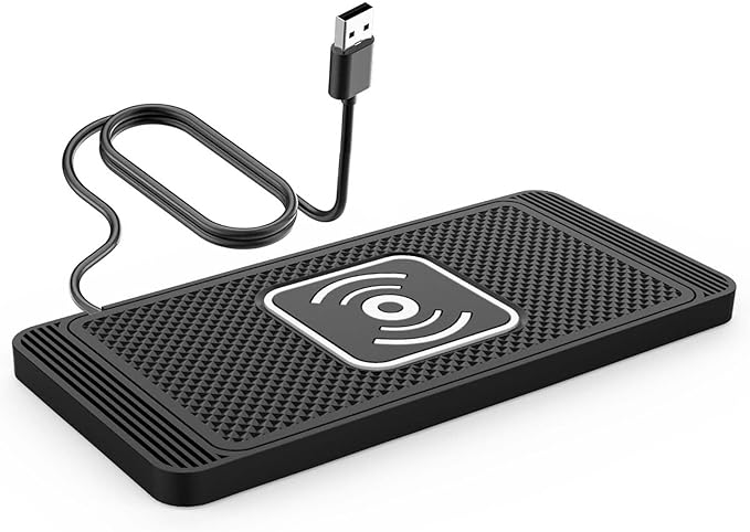 Wireless Car Charger Pad for Ford Expedition 2000-2025, Type-C/USB 15W Car Wireless Charger Non-Slip Cordless Charging Mat Car Accessories,A-30cm USB Interface