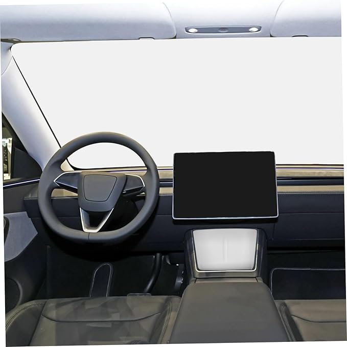 Zerodeko Charging Silicone Mat for Non- Center Console Pad Easy Installation Silicone Mobile Phone Holder White Interior Accessory