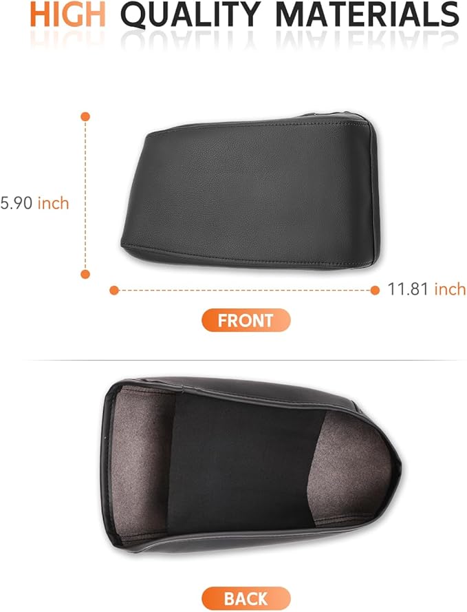 CDEFG for 2022 2023 2024 2025 2026 Volkswagen Tiguan/Taos Center Console Cover Armrest Cover for 2018-2025 Tiguan for Taos Accessories Middle Console Arm Rest Protector