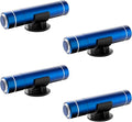 HHXS Car Glass Breaker and Seatbelt Cutter 4 Pack,Car Window Breaker Tool,Portable Car Safety Hammer Escape Hammer with Tempered Glass Sample Universal Safe Hammer Emergency Hammer for Car(Blue)