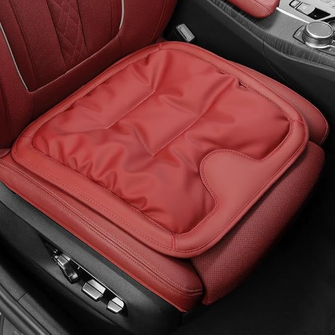 Car Seat Cushion, Personalized Lumbar Support Cushion, Custom Pain Relief Seat Cushion for Long Driving, Car, Office or Home Chair (1PC-Front Seat-A)