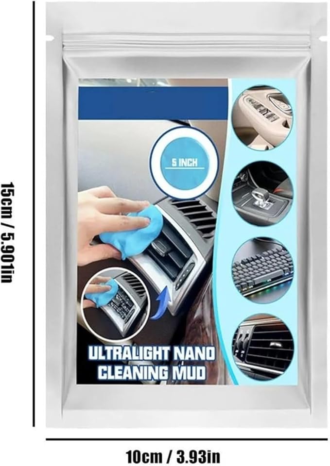 Reusable Car Cleaning Gel for Air Vent - Interior Detail Cleaner for Car Accessories