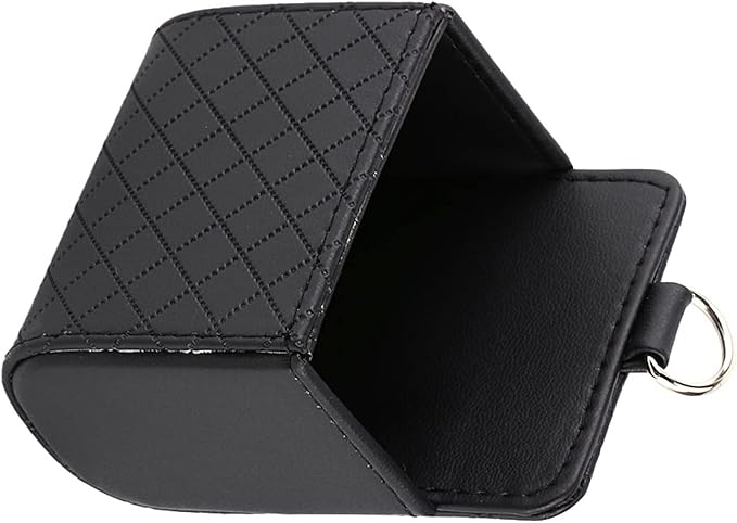Yosoo Car Seat Back Air Vent Tidy Storage Bag Case Organizer Holder Pounch Box For Cellphone Black