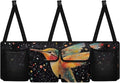 Hummingbird Car Trunk Organizer & Backseat Hanging Organizer with 2 Large Storage Bag & 2 Mesh Pockets,Trunk and Backseat Organizer for SUVs & RVs,37.01x11.81 inch