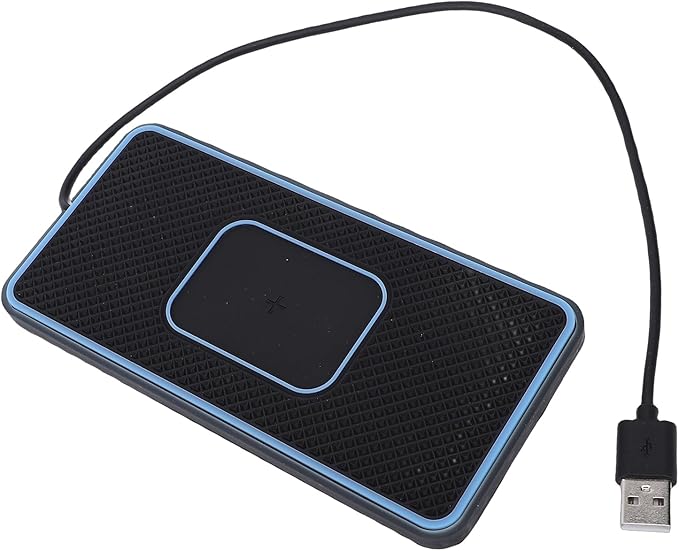 VBESTLIFE Wireless Charger Car Charging pad, 20W Magnet Fast Wireless Phone Charger Non Slip Cell Phone Flat Charging Mat for iOS 11-17, etc.