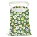 Pykfrhh Car Garbage Bag, Waterproof Car Back Seat Organizer With Hanging Trash Can for Travel, Camping and Vehicles - Flower Daisy Sunflower Rose Decor